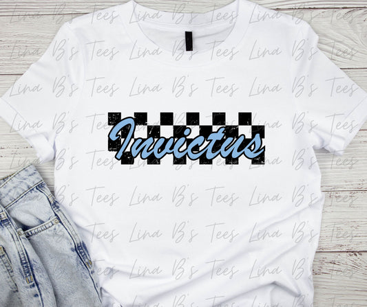 Invictus Checkered Design