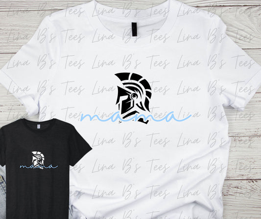 Invictus Spartan Mama script Design
