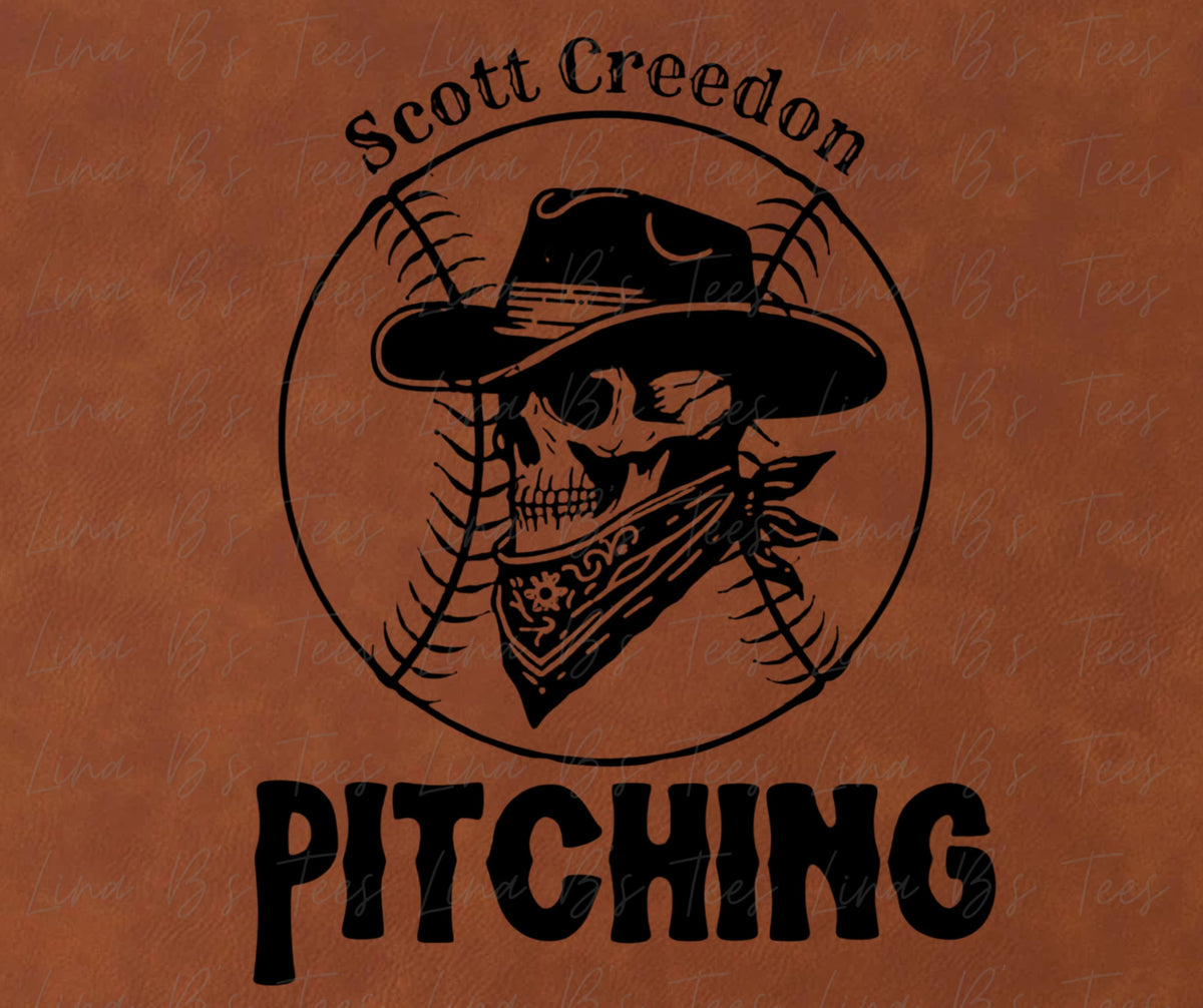 Scott Creedon Pitching - Richardson 112 6 Panel Leather Patch