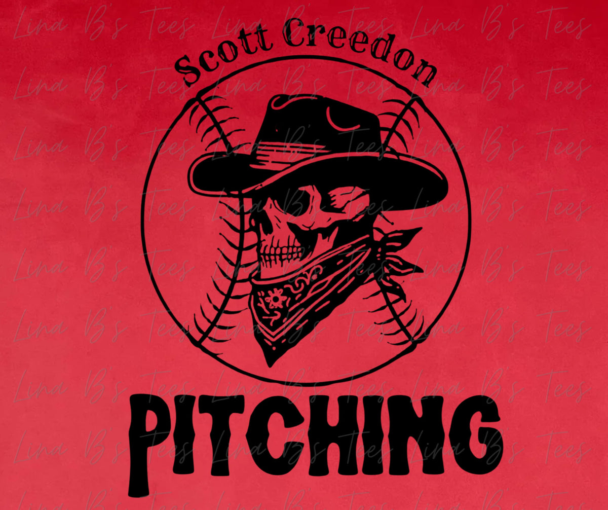 Scott Creedon Pitching - Richardson 112 6 Panel Leather Patch
