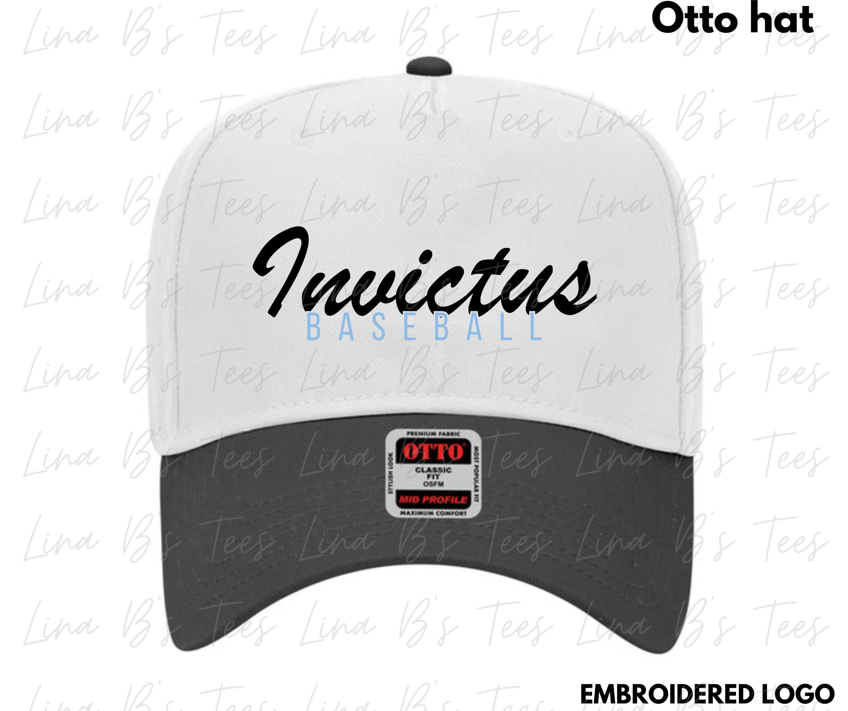 Invictus Cap. Remove Invictus Baseball Embroidered Otto Baseball cap – Lina B's Tees