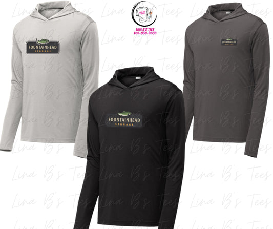 Fountainhead Storage- Dri fit longsleeve Hooded