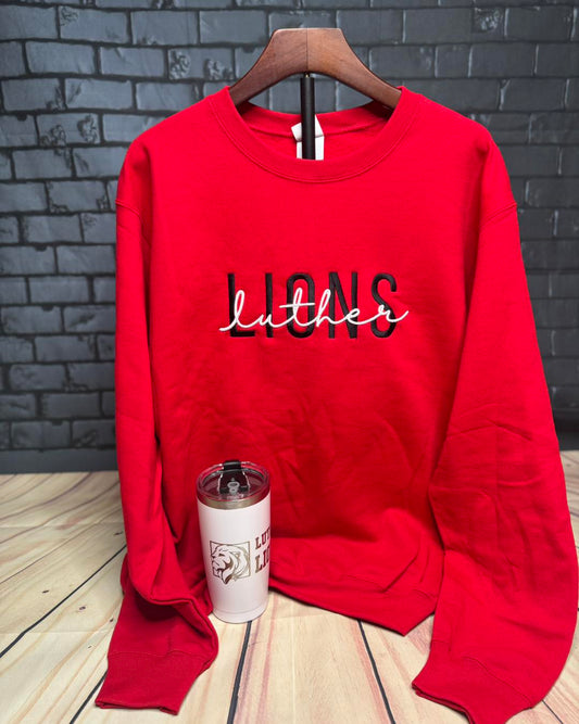 CUSTOM 3d puff & Flat School Sweatshirt