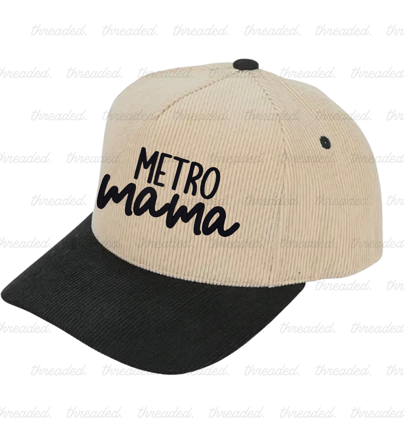 Metro mama hat - 3d puff embroidery