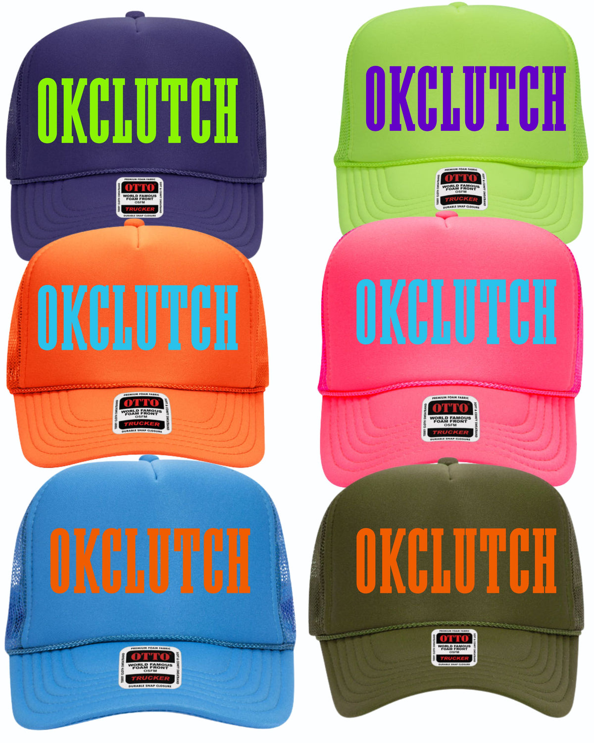 OK Clutch foam hat