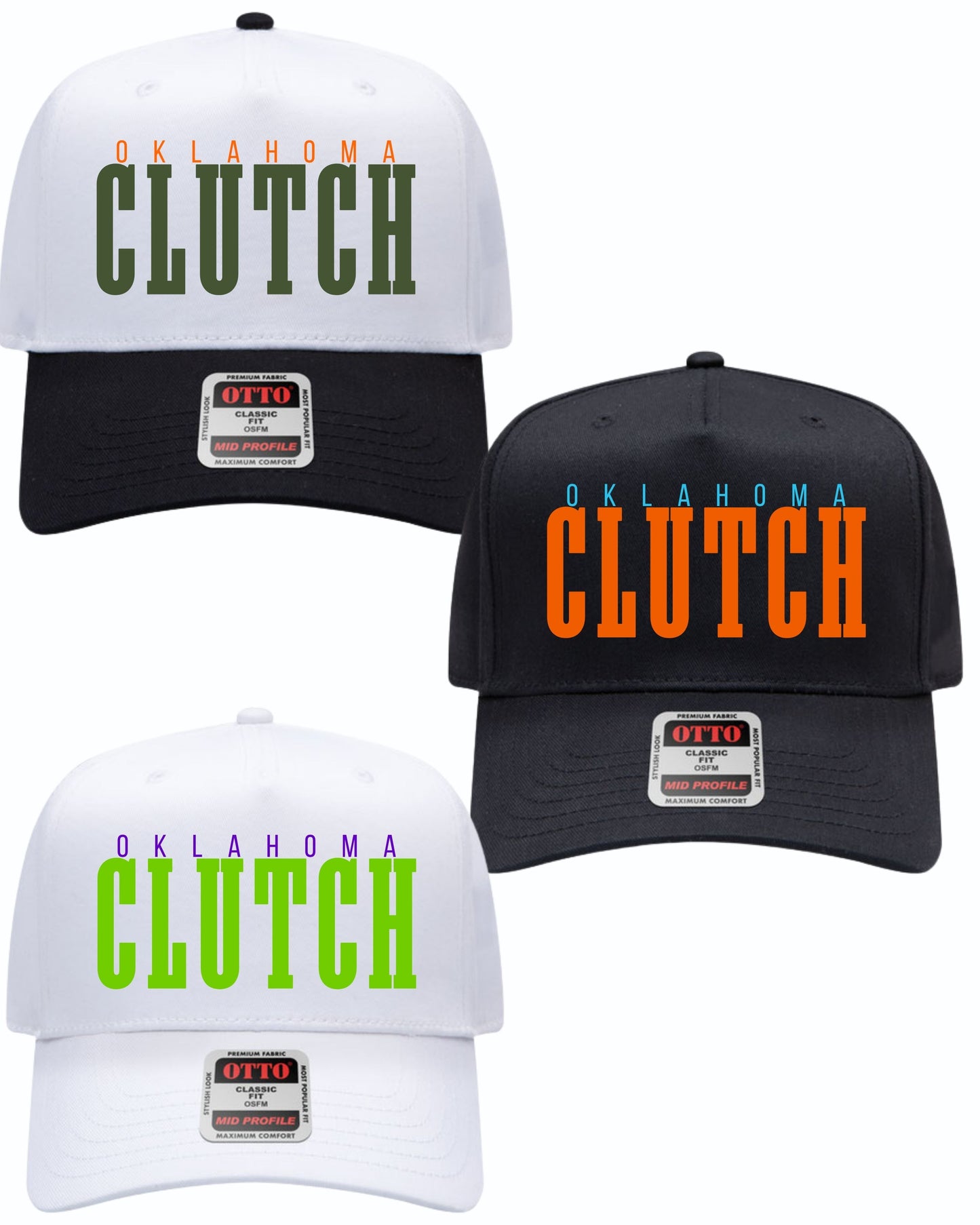 Oklahoma Clutch Embroidered hat