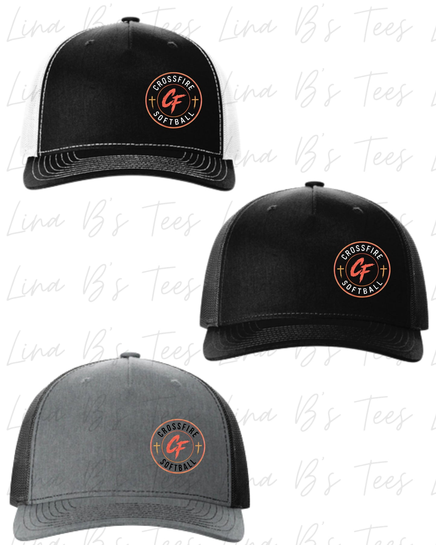 Crossfire Circle logo hat