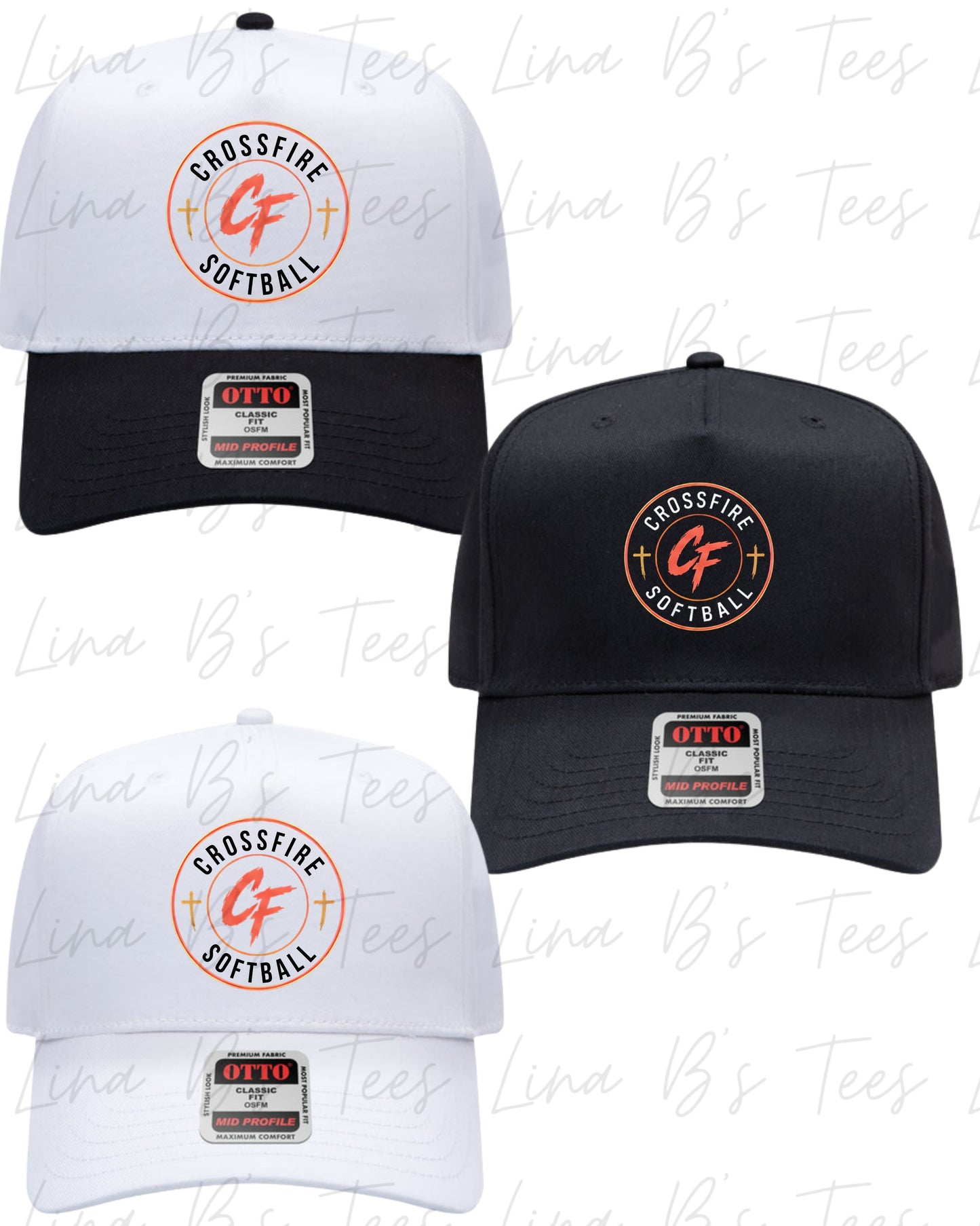 Crossfire Circle logo hat