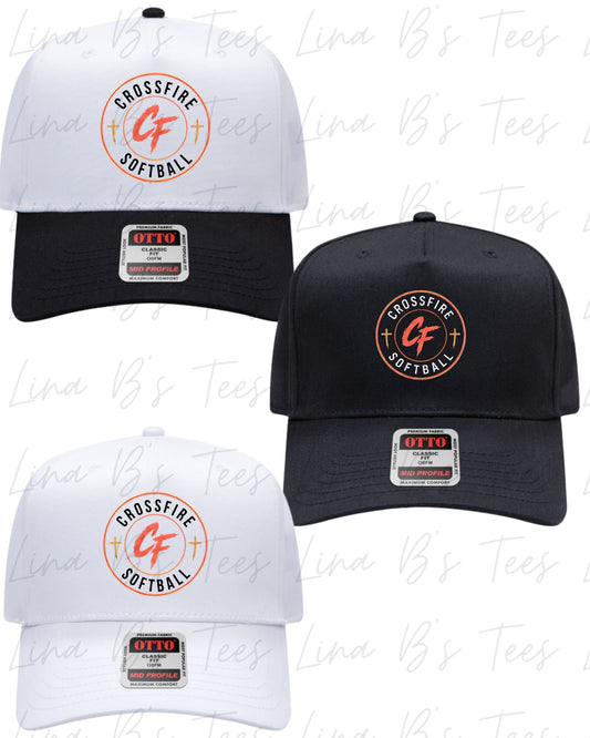 Crossfire Circle logo hat