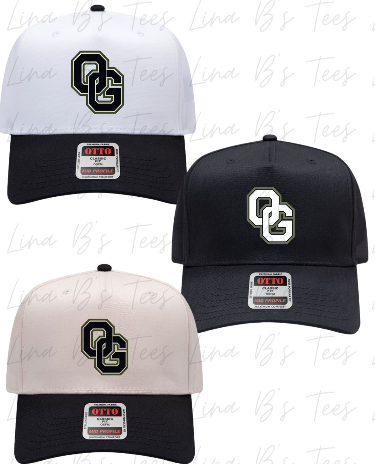 Oklahoma Goats Baseball Hat design1