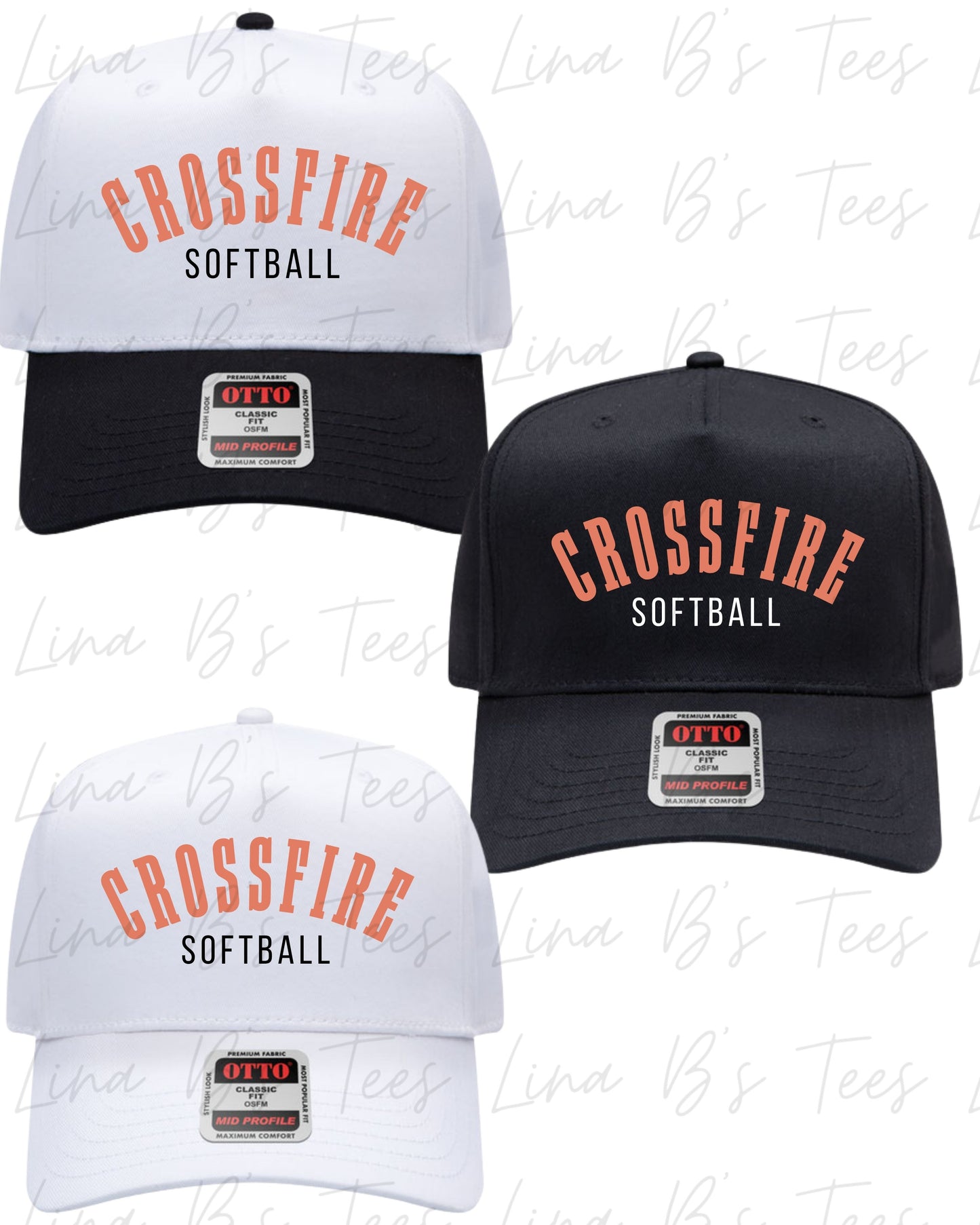 Crossfire softball hat- Puff