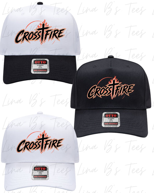 Crossfire logo softball hat