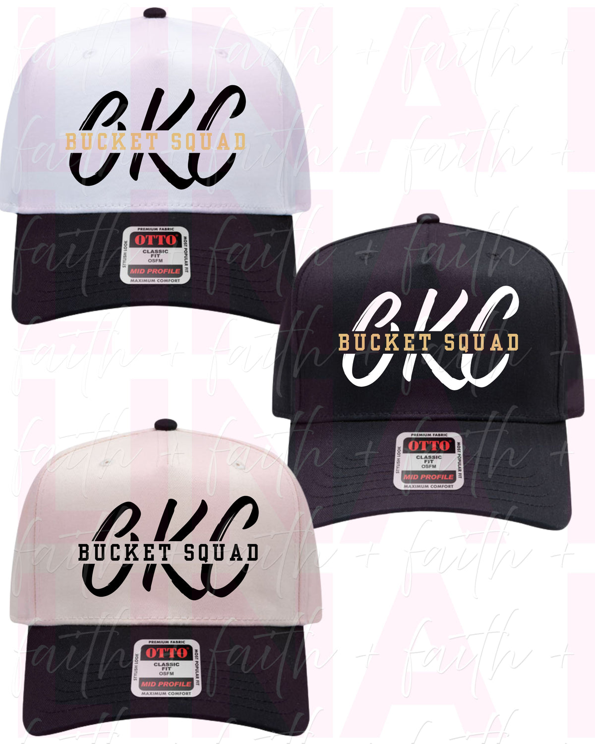 OKC Buckets Squad Hat design1