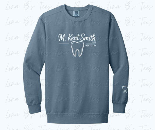 Custom Dentist office Sweatshirt - Comfort Colors