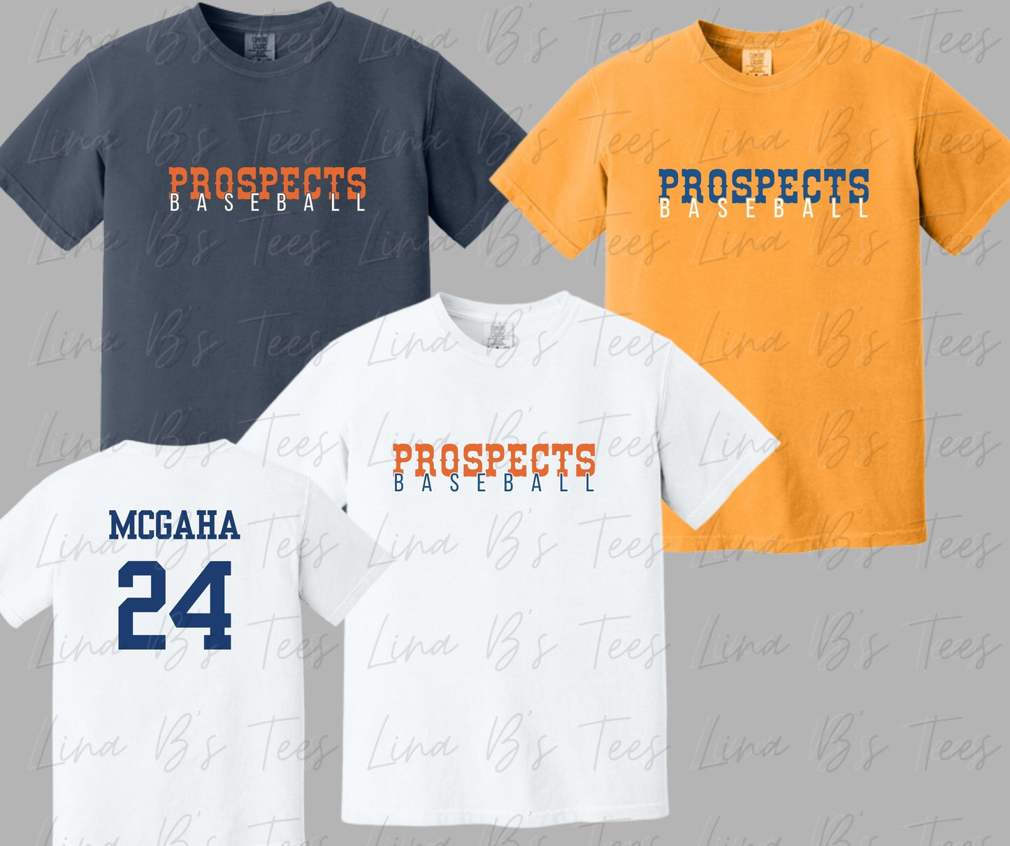 Prospect Baseball- Rye western logo