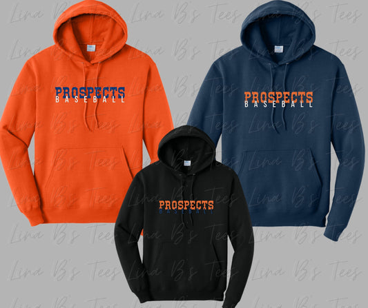 Prospect Baseball- Rye western logo