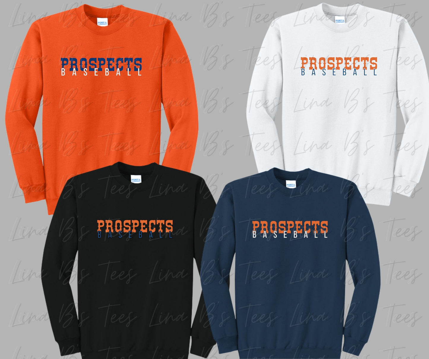 Prospect Baseball- Rye western logo