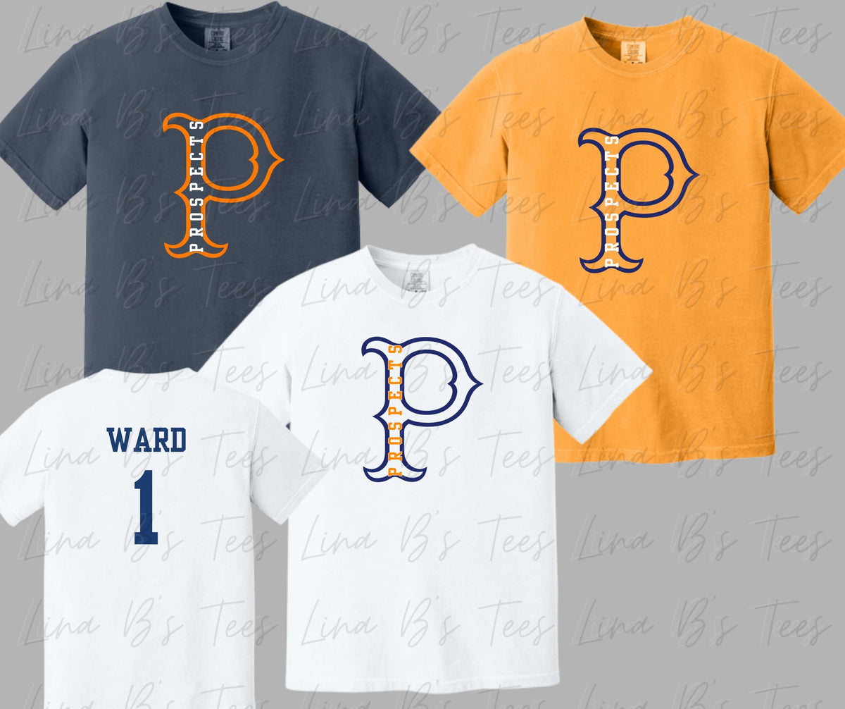 Prospect Baseball- Outline Prospect Logo