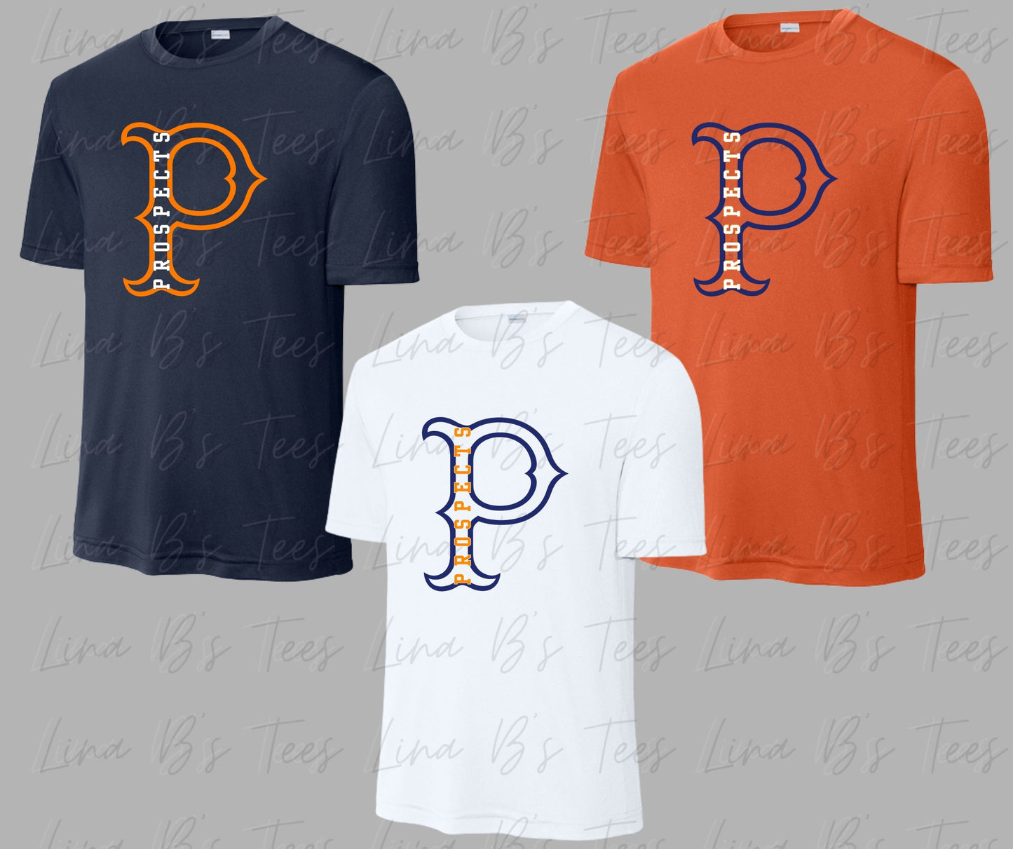 Prospect Baseball- Outline Prospect Logo
