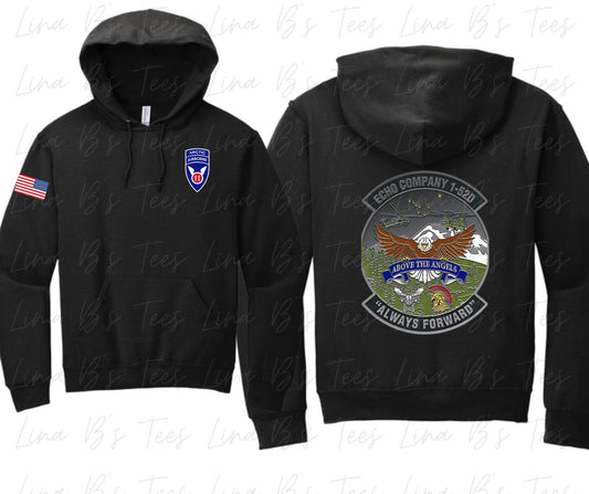 1-52 hoodie- black
