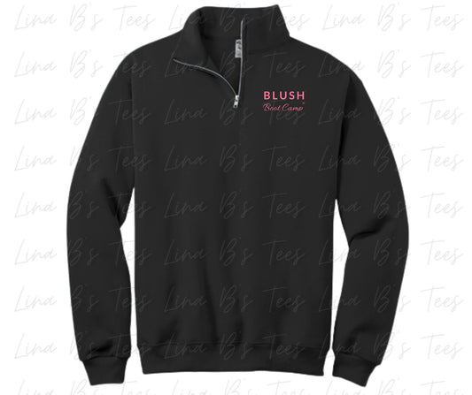 blush bootcamp 1/4 Zip