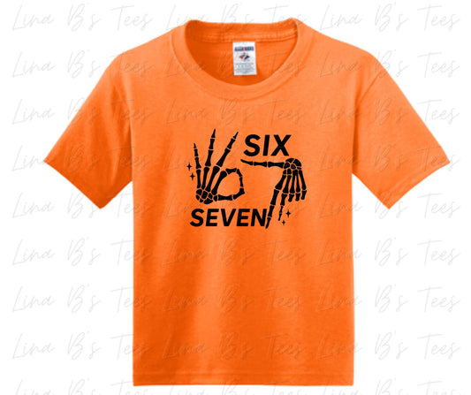 Siiiiiixxx Seeeeeeven Halloween Shirt