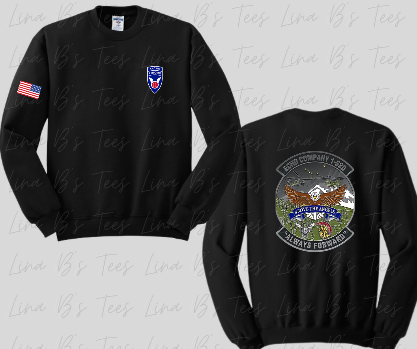 Echo Company Sweatshirt Black