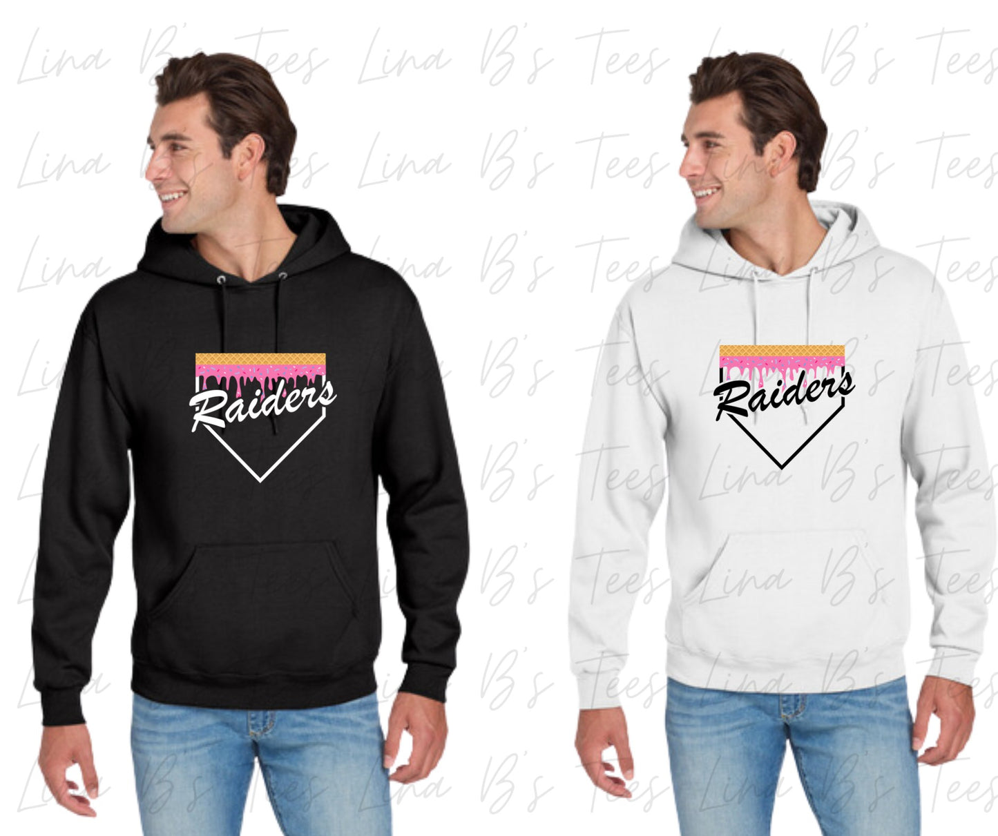 OKC Raiders- Ice Cream logo Hoodie