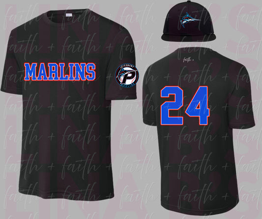 Faith+ Piedmont Marlins Game day Jersey & Hat