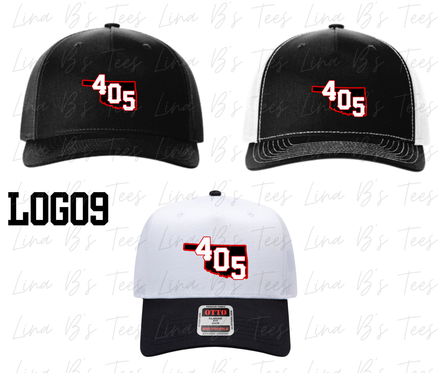 Luther Lion 10U Baseball fan hats