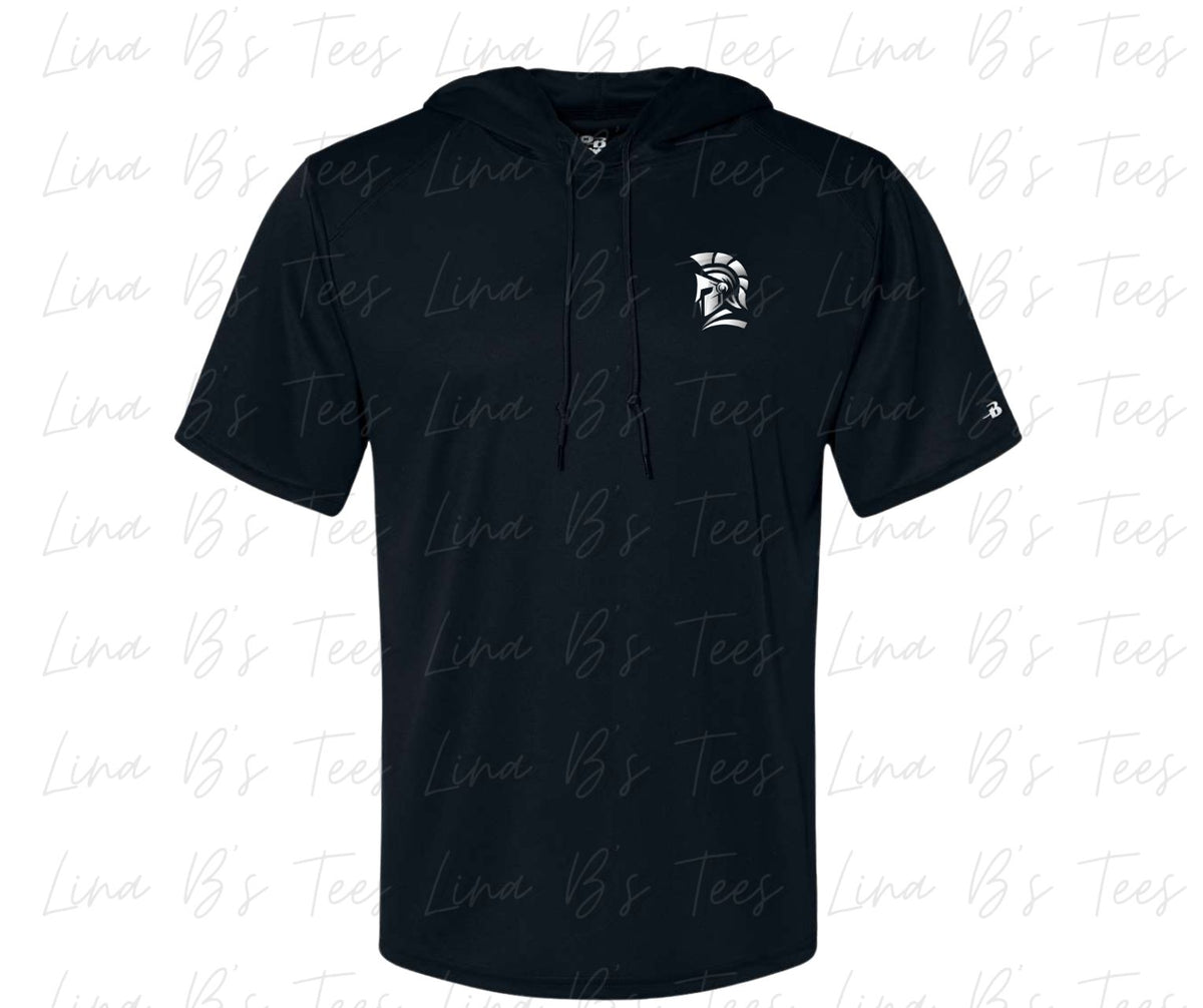 Invictus Short Sleeve Hooded shirt