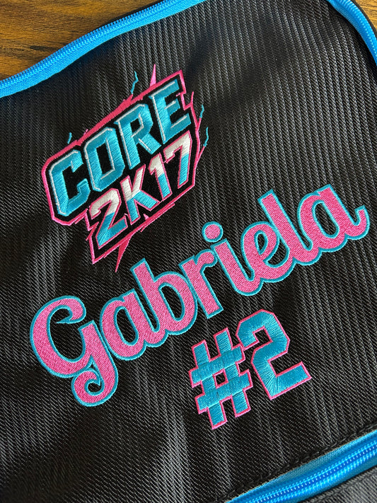 Core 2k17 Bag Embroidery