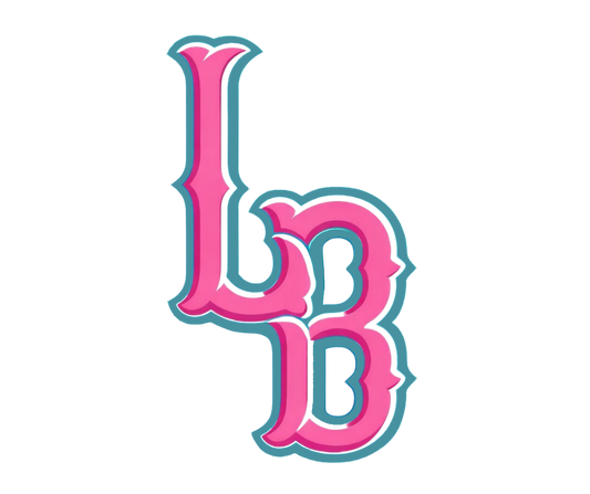Legacy 10U- LB Logo UV Sticker -Helmet