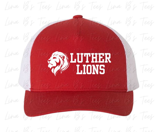 Luther Lions Red YP Classic Hat