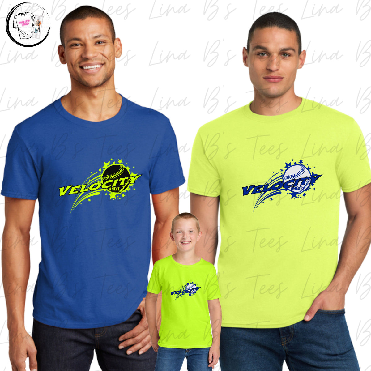 Velocity 50/50 Logo Shirts