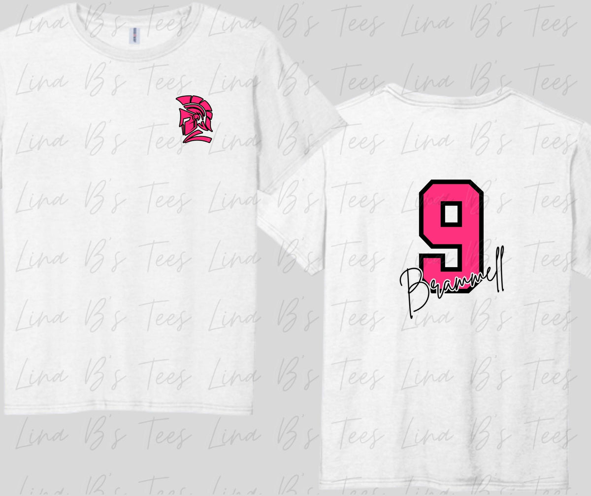 Invictus Name & Number Shirt