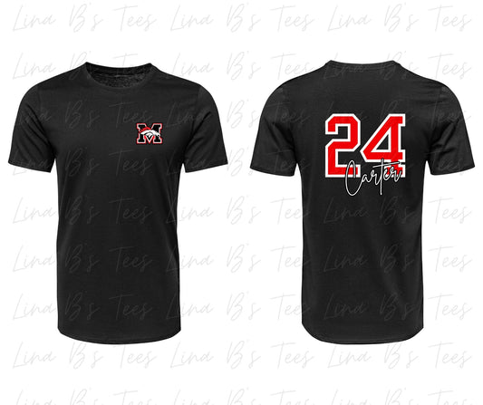 Custom Number shirts
