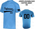 405 Performance Jersey- Columbia Blue