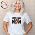 Baseball Mom with Glove