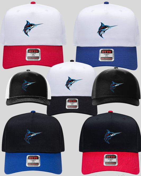 Piedmont Marlins Logo hat