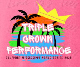 TCP Beach Crown White Design- Sport Tek Drifit