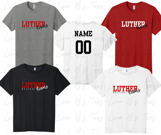 Luther Lion 10u Baseball- Logo4