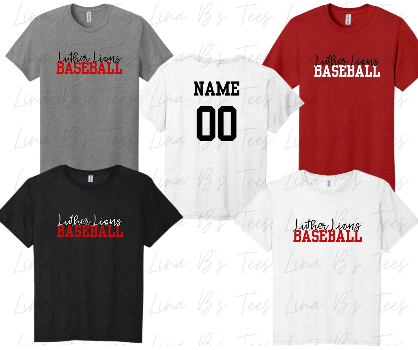 Luther Lion 10u Baseball- Logo7