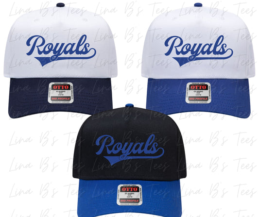 RD Royals- flat Embroidery - Otto Hat