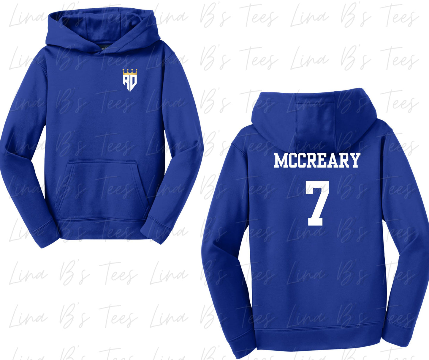 Red Dirt Royals Game day hoodie