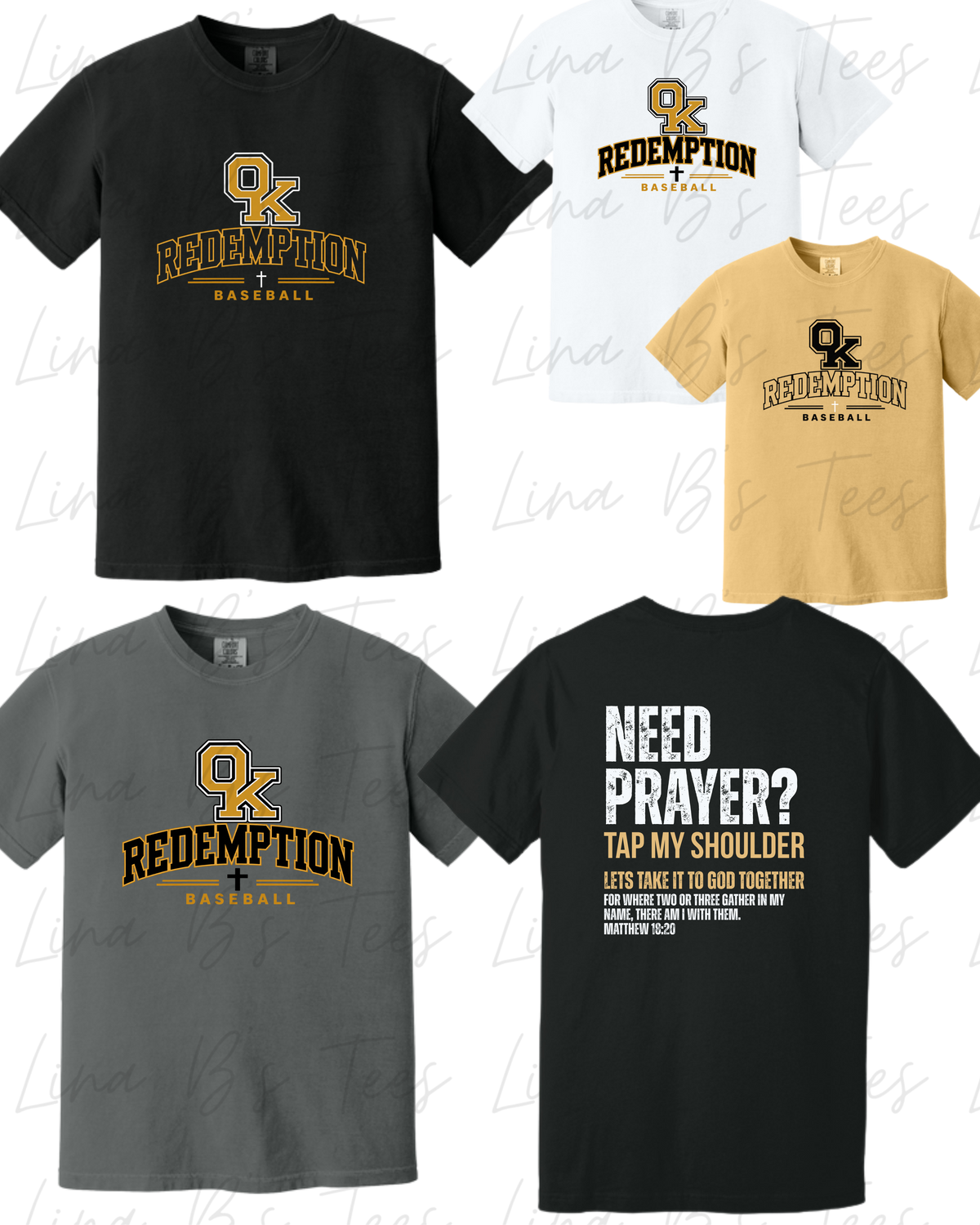 OK Redemption- Tap my Shoulder Prayer shirt