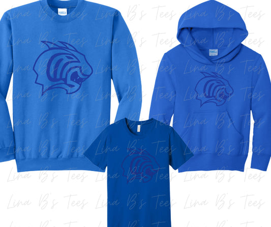 Piedmont Wildcat Royal Design