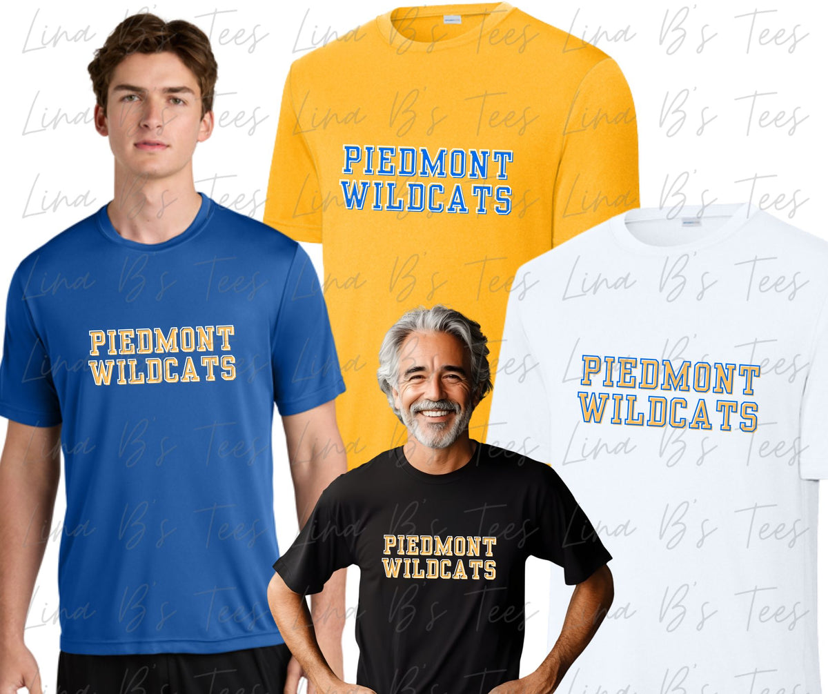 Piedmont Wildcats Drifit Shirt