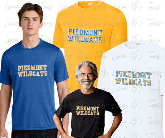 Piedmont Wildcats Drifit Shirt