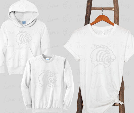Piedmont Wildcat White Design